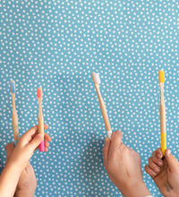 Load image into Gallery viewer, Family Pack Bamboo Totthbrush