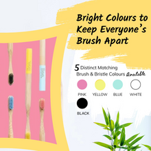 Load image into Gallery viewer, Funky-Eco- Bamboo-Toothbrush-for -the-Whole-Family