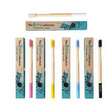 Load image into Gallery viewer, 5 Pack- Adults-Bamboo-Toothbrushes