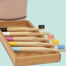Load image into Gallery viewer, Kids-Soft-Bristle-Vegan-Bamboo_Round-Toothbrush