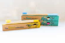 Load image into Gallery viewer, Childrens-bamboo-toothbrush-soft