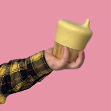 Load image into Gallery viewer, kids-first-sippy-cup-bamboo