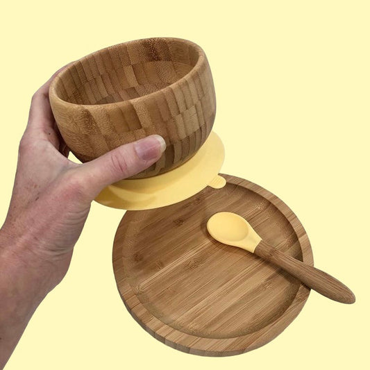 bamboo silicone dinnerware cleaning guide
