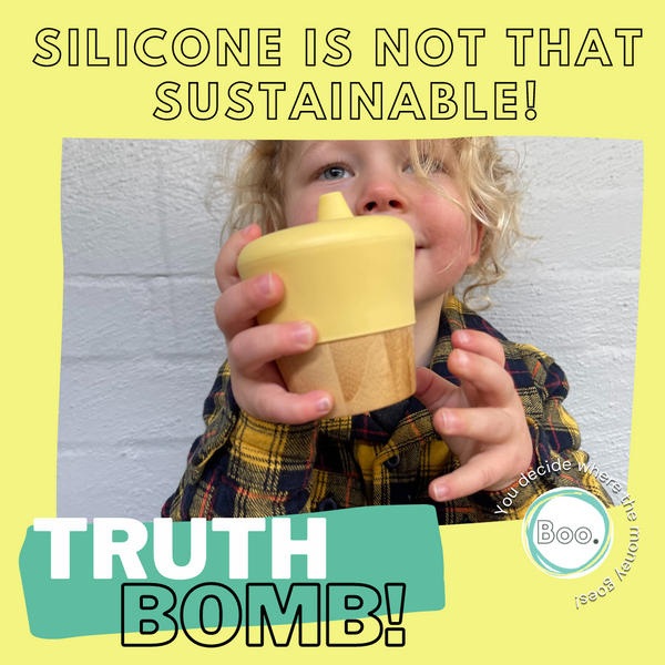 LET'S BE HONEST... SILICONE IS NOT THAT SUSTAINABLE!