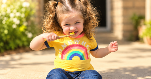 Why do toddlers chew their toothbrush? And when should you replace it?