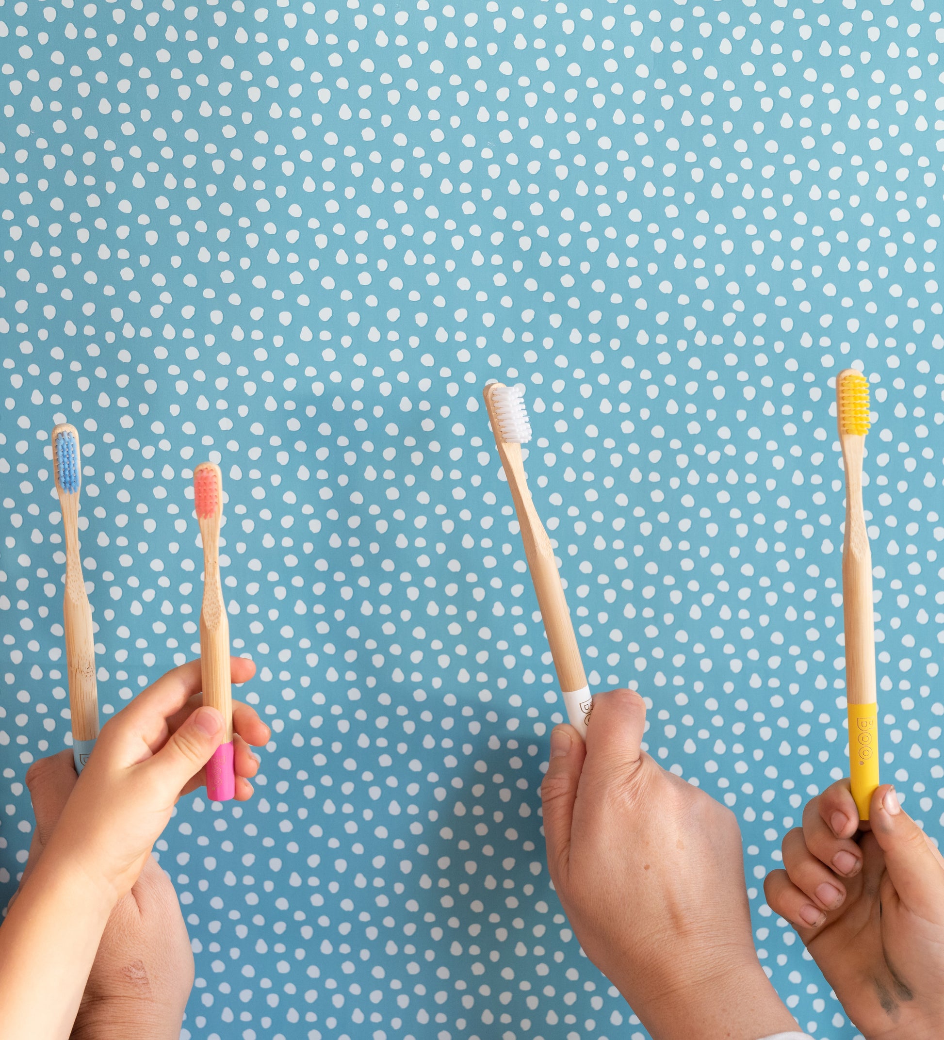 Family Pack Bamboo Totthbrush