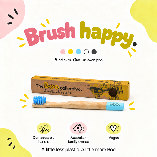 Kids Bamboo Toothbrushes