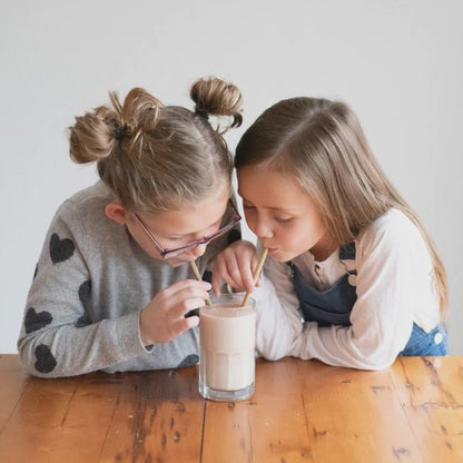 Bamboo Drinking Straws – 6 Pack | Reusable Bamboo Straws