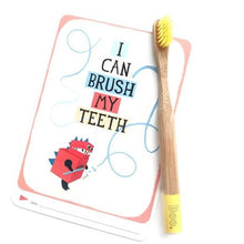 Load image into Gallery viewer, Childrens-bamboo-toothbrush-Year-Supply

