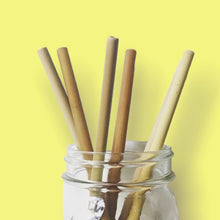 Load image into Gallery viewer, Bamboo -zero-waste-straw
